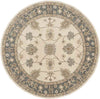 Trappes Traditional Khaki Area Rug