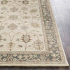 Trappes Traditional Khaki Area Rug