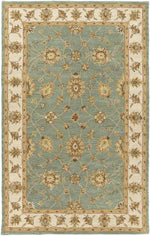 Malakoff Traditional Dark Green Area Rug