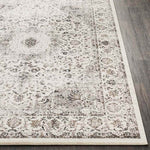 Vanves Traditional Charcoal Area Rug