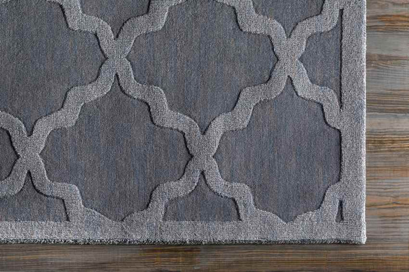 Ermont Modern Medium Gray Area Rug