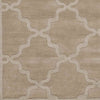 Ermont Modern Khaki Area Rug