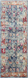 Le Gosier Traditional Ice Blue Area Rug