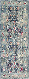 Le Gosier Traditional Navy Area Rug