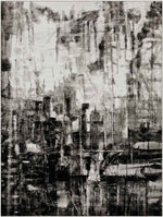 Saintes Modern Black Area Rug