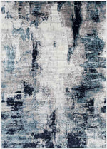 Dole Modern Aqua/Navy Area Rug