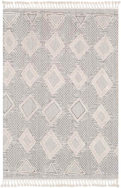 Orly Global Gray/Cream Area Rug
