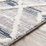 Oyonnax Global Dark Blue Area Rug