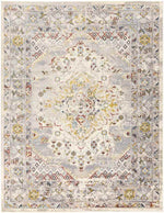 Var Traditional Taupe Area Rug