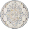 Gard Traditional Sky Blue Area Rug