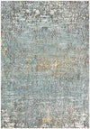 Doubs Traditional Aqua Area Rug