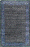 Oise Traditional Black Area Rug