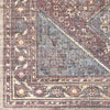 Milan Traditional Dark Plum Washable Area Rug