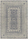 Turin Traditional Denim Area Rug