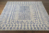 Turin Traditional Denim Area Rug