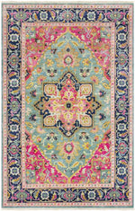 Parma Traditional Teal Area Rug
