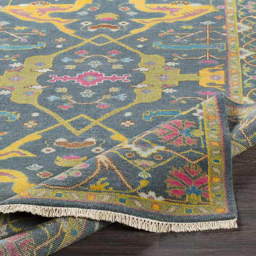 Brescia Traditional Dark Blue Area Rug