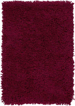 Perugia Modern Burgundy Area Rug