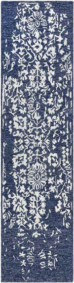 Cesena Traditional Dark Blue Area Rug