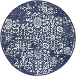 Cesena Traditional Dark Blue Area Rug