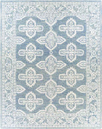 Lecce Global Pale Blue Area Rug