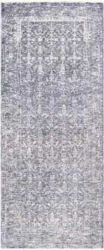 Catanzaro Traditional Navy Area Rug