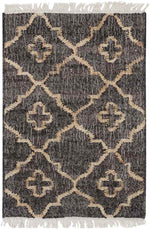 Como Cottage Black Area Rug