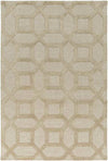 Marsala Modern Khaki Area Rug