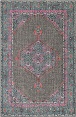 Chieti Traditional Charcoal Area Rug