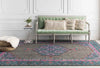 Chieti Traditional Charcoal Area Rug