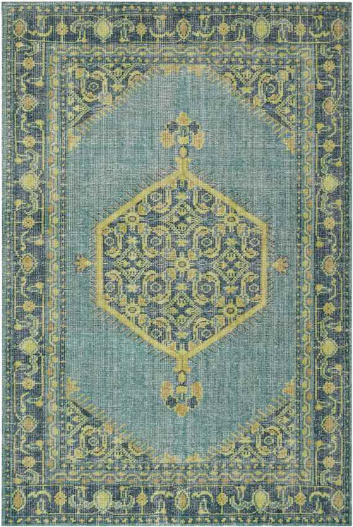 Chieti Traditional Emerald Area Rug