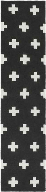 Sardinia Modern Black Area Rug