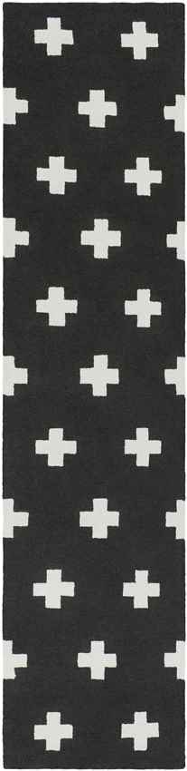 Sardinia Modern Black Area Rug