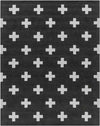 Sardinia Modern Black Area Rug