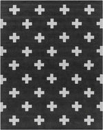 Sardinia Modern Black Area Rug