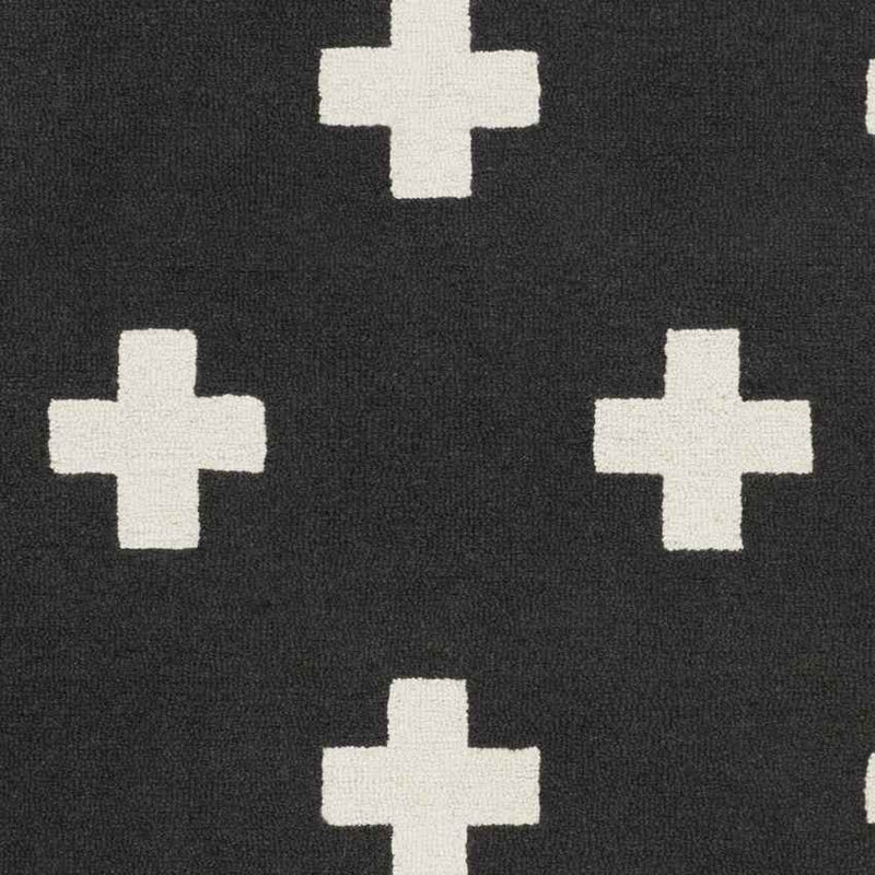 Sardinia Modern Black Area Rug