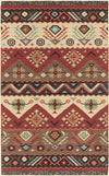 Claudette Rustic Dark Brown Area Rug