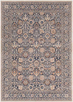 Darcie Traditional Ink Area Rug
