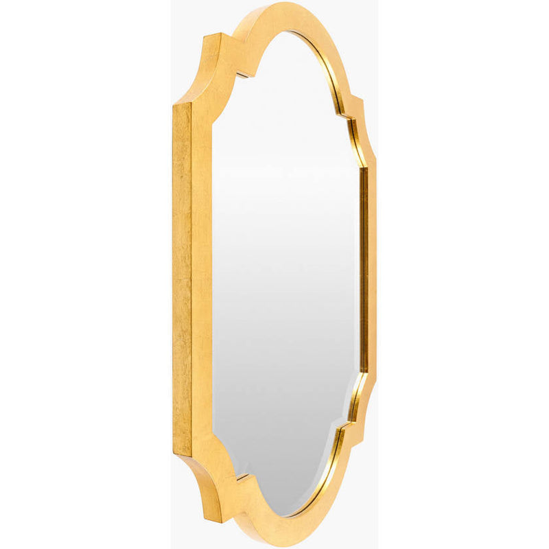 Kilder Traditional Gold Wall Mirror
