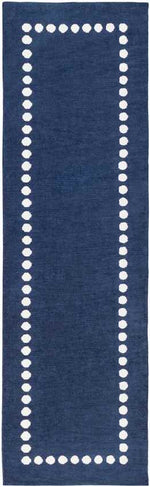 Glanville Modern Navy Area Rug