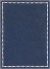 Glanville Modern Navy Area Rug