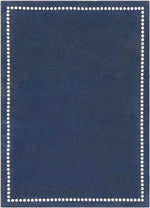 Glanville Modern Navy Area Rug