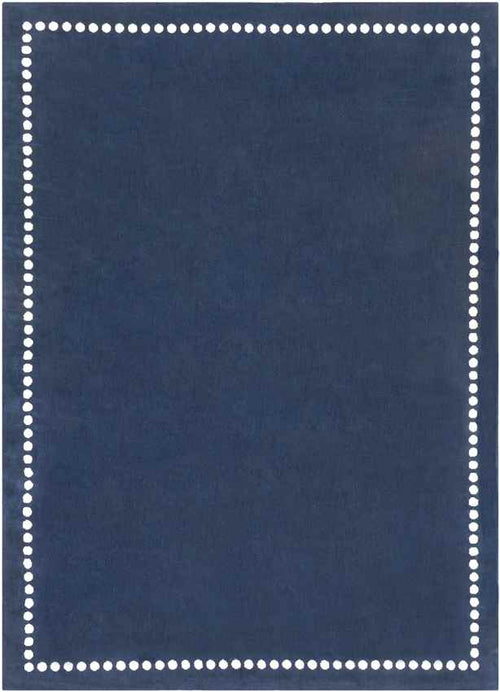 Glanville Modern Navy Area Rug