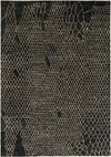 Laron Modern Black Area Rug