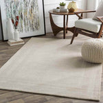 Mardian Modern Ivory Area Rug