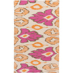 Adelanto Global Pink/Tan Area Rug