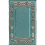 Alabaster Cottage Teal Area Rug