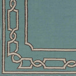 Alabaster Cottage Teal Area Rug