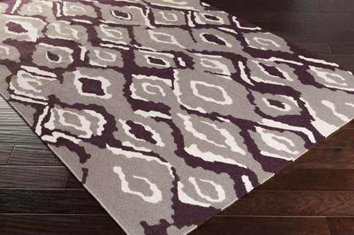 Akron Global Lavender/Taupe Area Rug