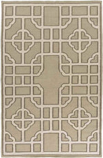 Alakanuk Modern Beige/Taupe Area Rug